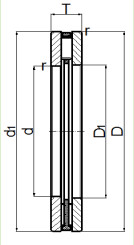 81206 TN Cylindrical roller thrust bear