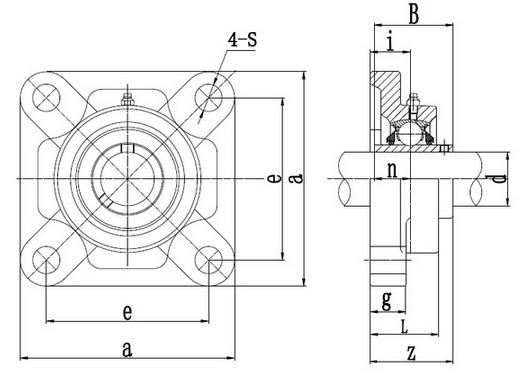 Dibujo UCF, UCFS, UCFX