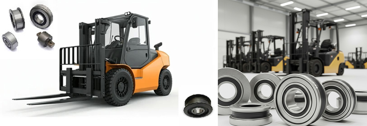 Forklift Mast Chain Wheel Bearing2