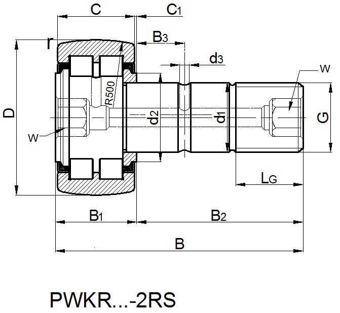 PWKR..-2RS DRAWING