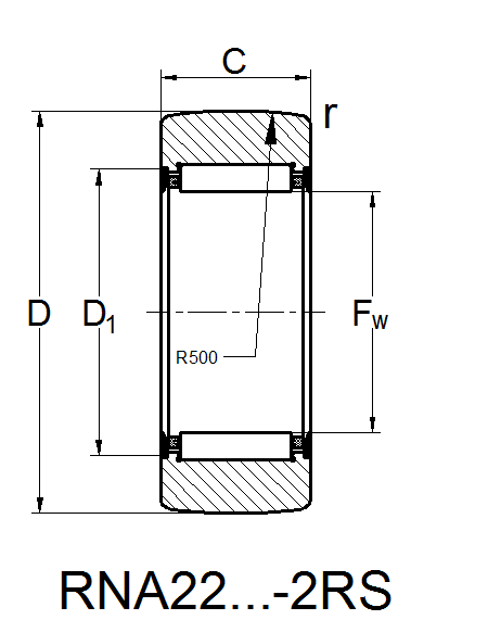RNA22...-2RS Drawing